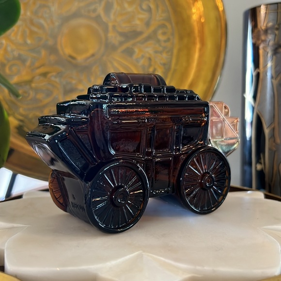 Vintage 1970’s Avon Stagecoach Oland Aftershave Carriage Decanter Glass Bottle - Picture 4 of 11